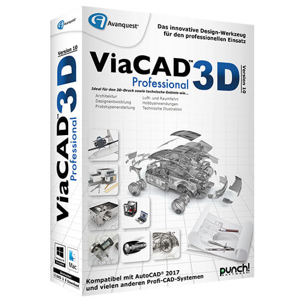 Avanquest ViaCAD 2D/3D 10